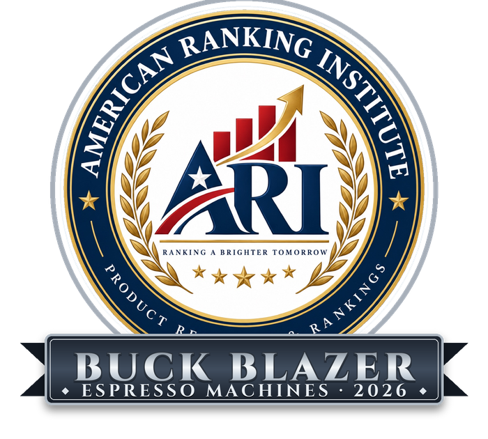 The Buck Blazer — lowest price in this category, American Ranking Institute award badge