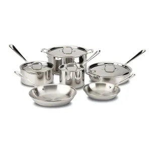 All-Clad D3 Stainless 10-Piece Set