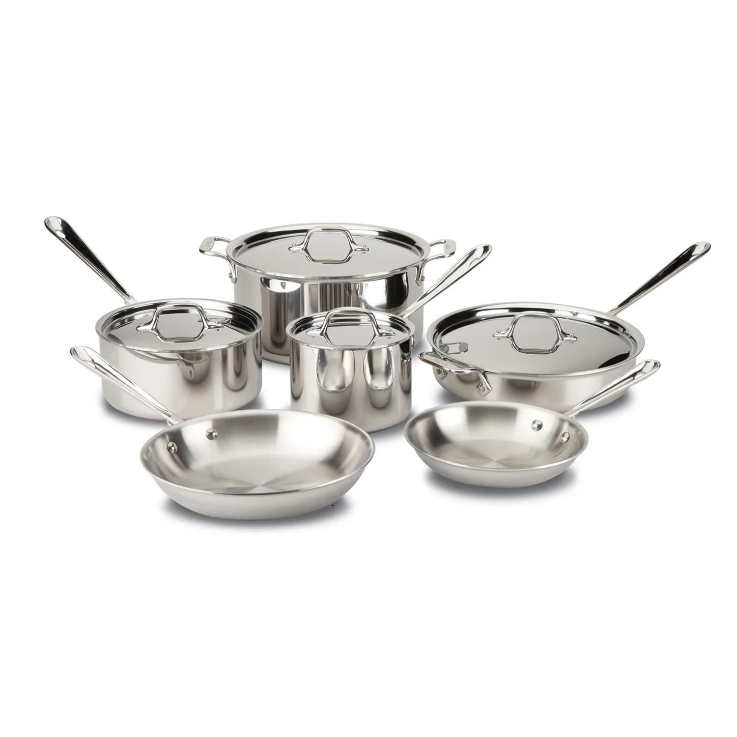 All-Clad D3 Stainless 10-Piece Set