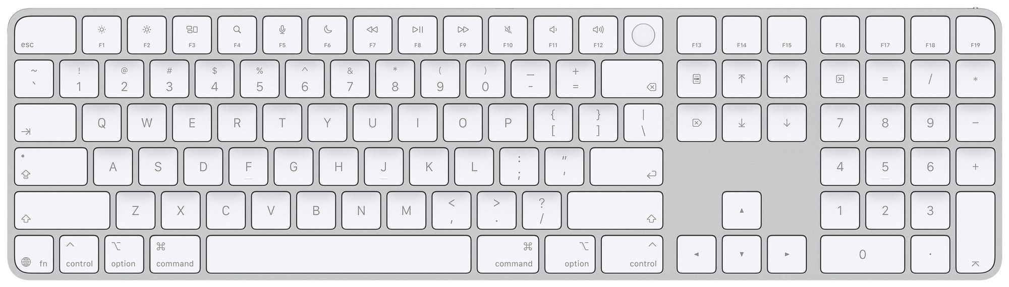 Apple Magic Keyboard with Touch ID and Numeric Keypad (Full-Size) product photo