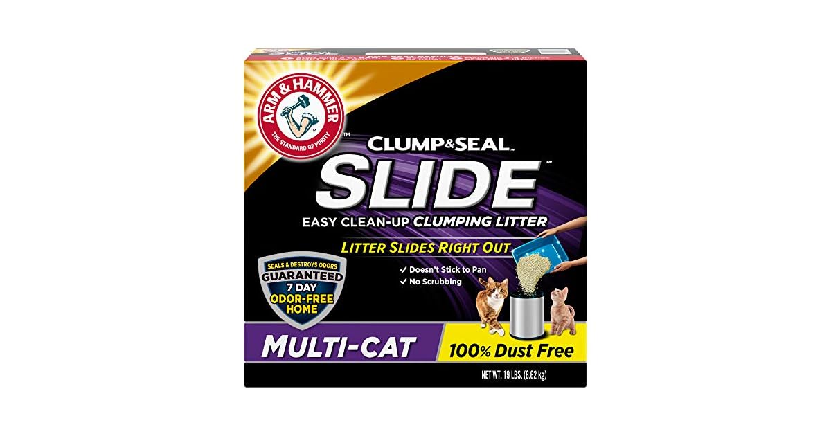 Clump & Seal Slide Easy Clean-Up Litter product photo