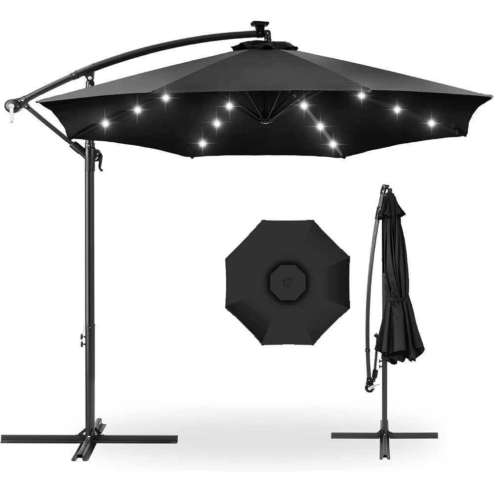 Best Choice Products 10ft Offset Hanging Patio Umbrella product photo
