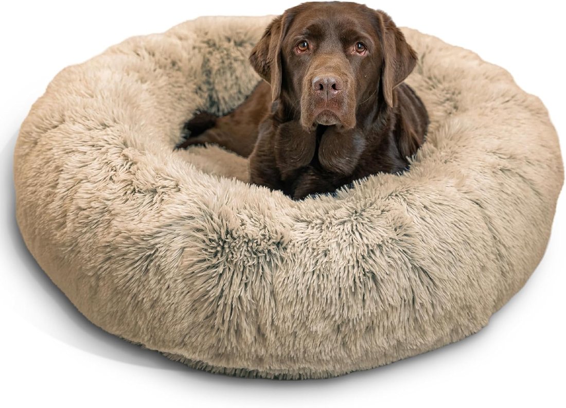 Best Friends by Sheri The Original Calming Donut Cuddler (Shag) product photo