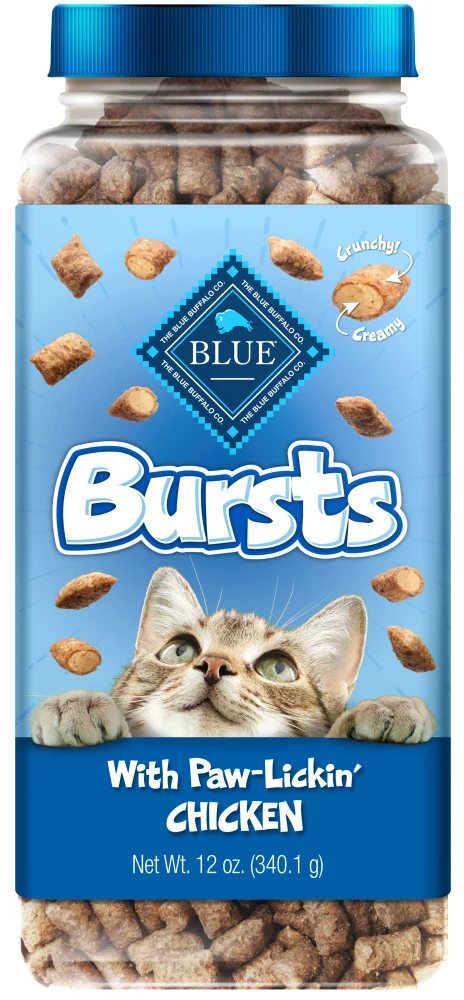 Bursts Crunchy & Creamy Treats — Paw-Lickin' Chicken product photo