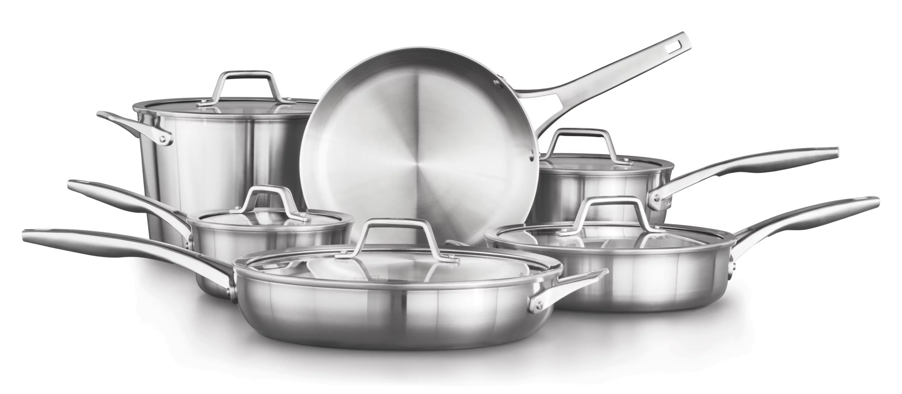 Calphalon Premier Stainless Steel 11-Piece Set product photo