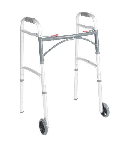 Drive Medical Deluxe Two Button Folding Walker (10210-1) foto del producto