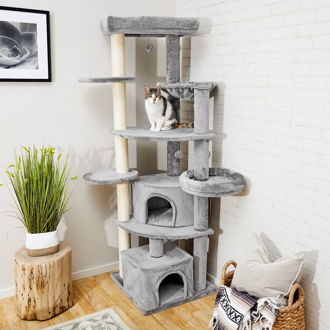 76-in XXL Heavy Duty Cat Tree product photo