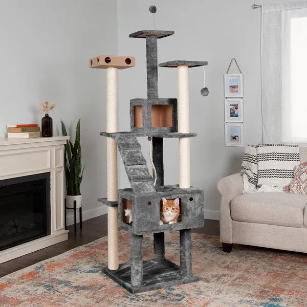 Tiger Tough Double Decker Playground Cat Tree foto del producto
