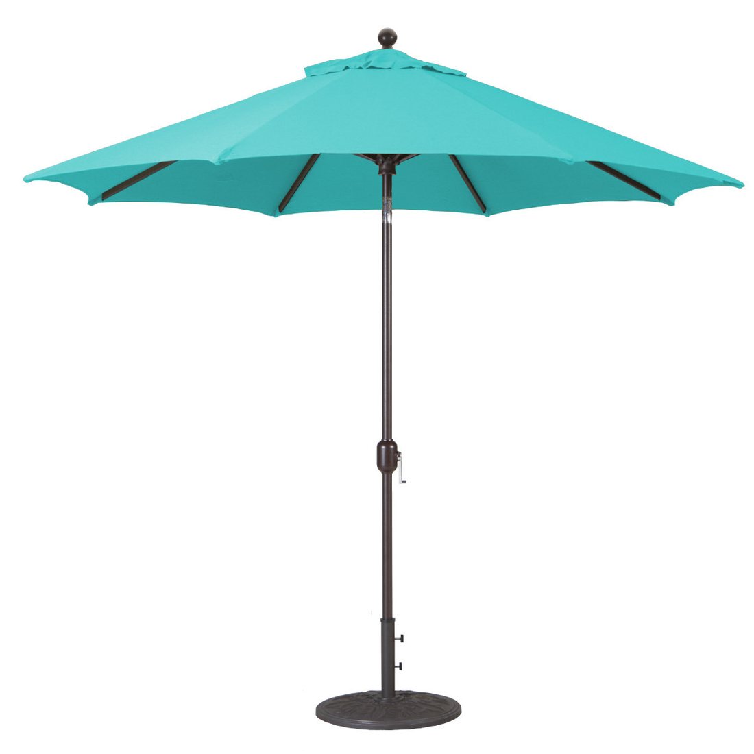 Galtech Deluxe Auto Tilt Market Umbrella 9' product photo