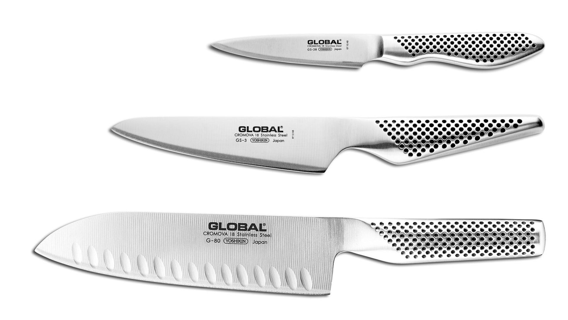 Global Classic 3-Piece Knife Set (G-80338) product photo