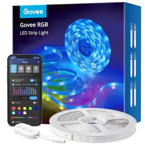 Govee Smart RGB LED Strip Lights 16.4 ft (H6159) product photo