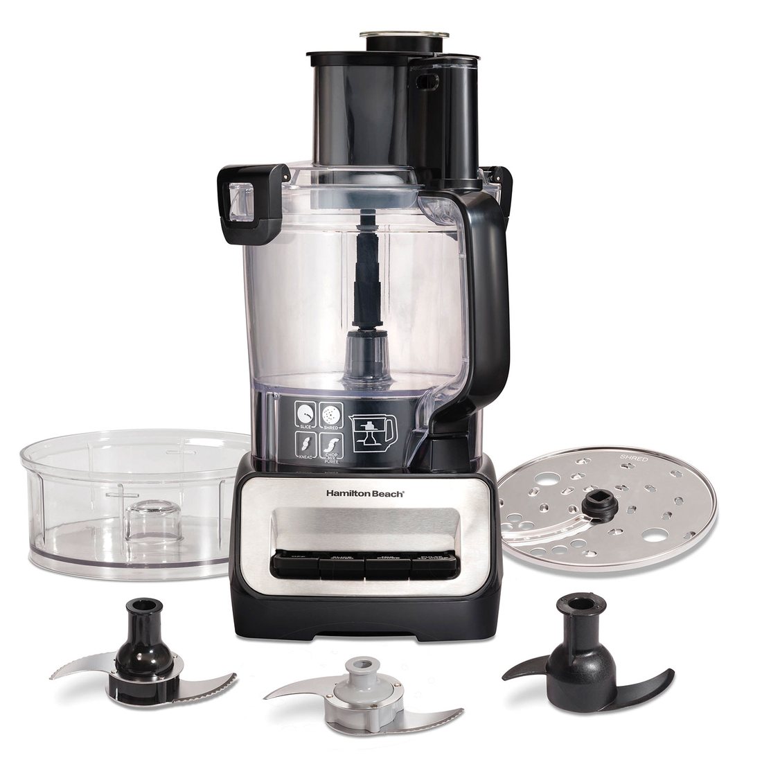 Hamilton Beach Stack & Snap Duo 14-Cup Food Processor (70585) product photo