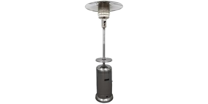 Hiland 48,000 BTU Stainless Steel Propane Patio Heater (HLDS01-W-BS)