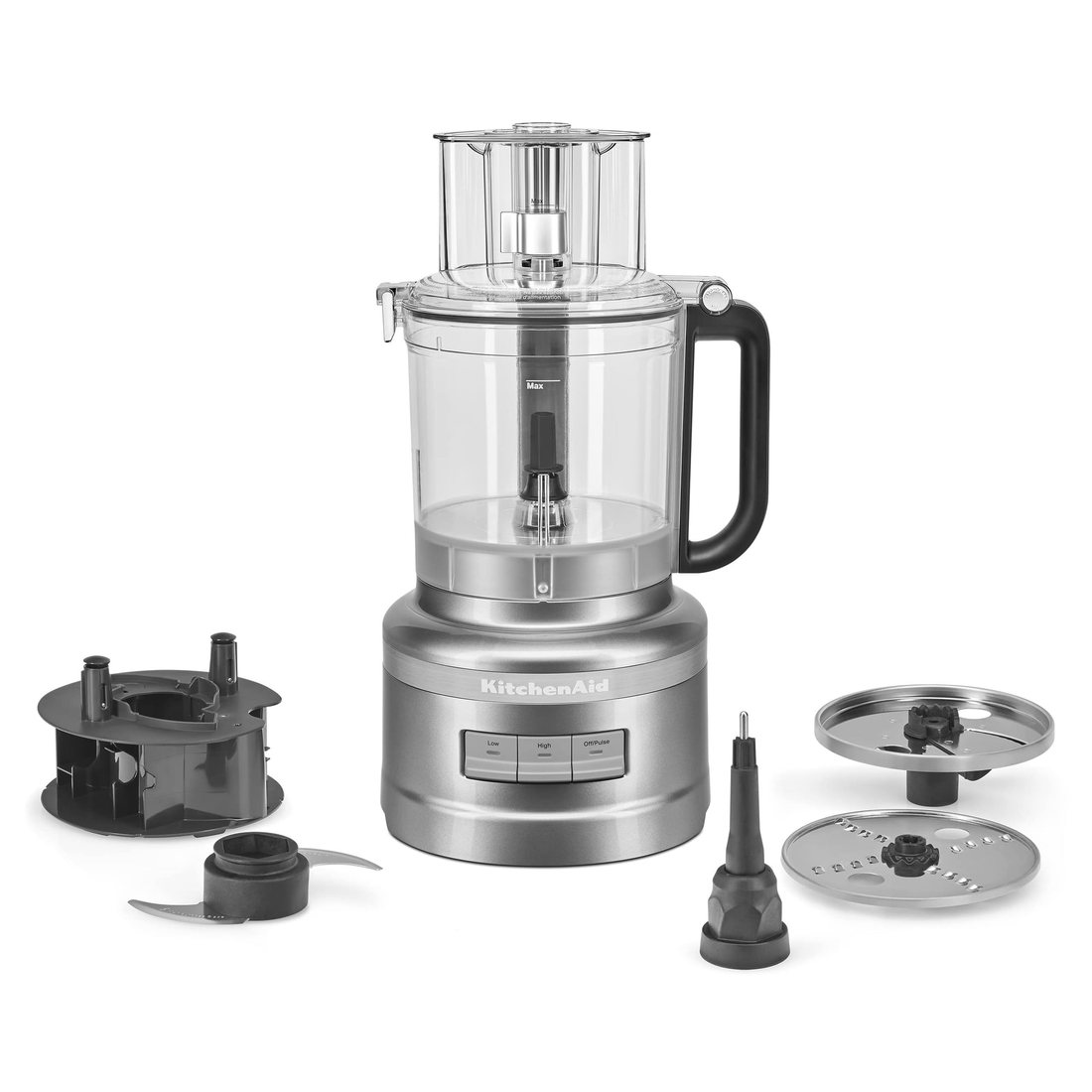 KitchenAid 13-Cup Food Processor with French Fry Disc and Dicing Kit (KFP1320) product photo