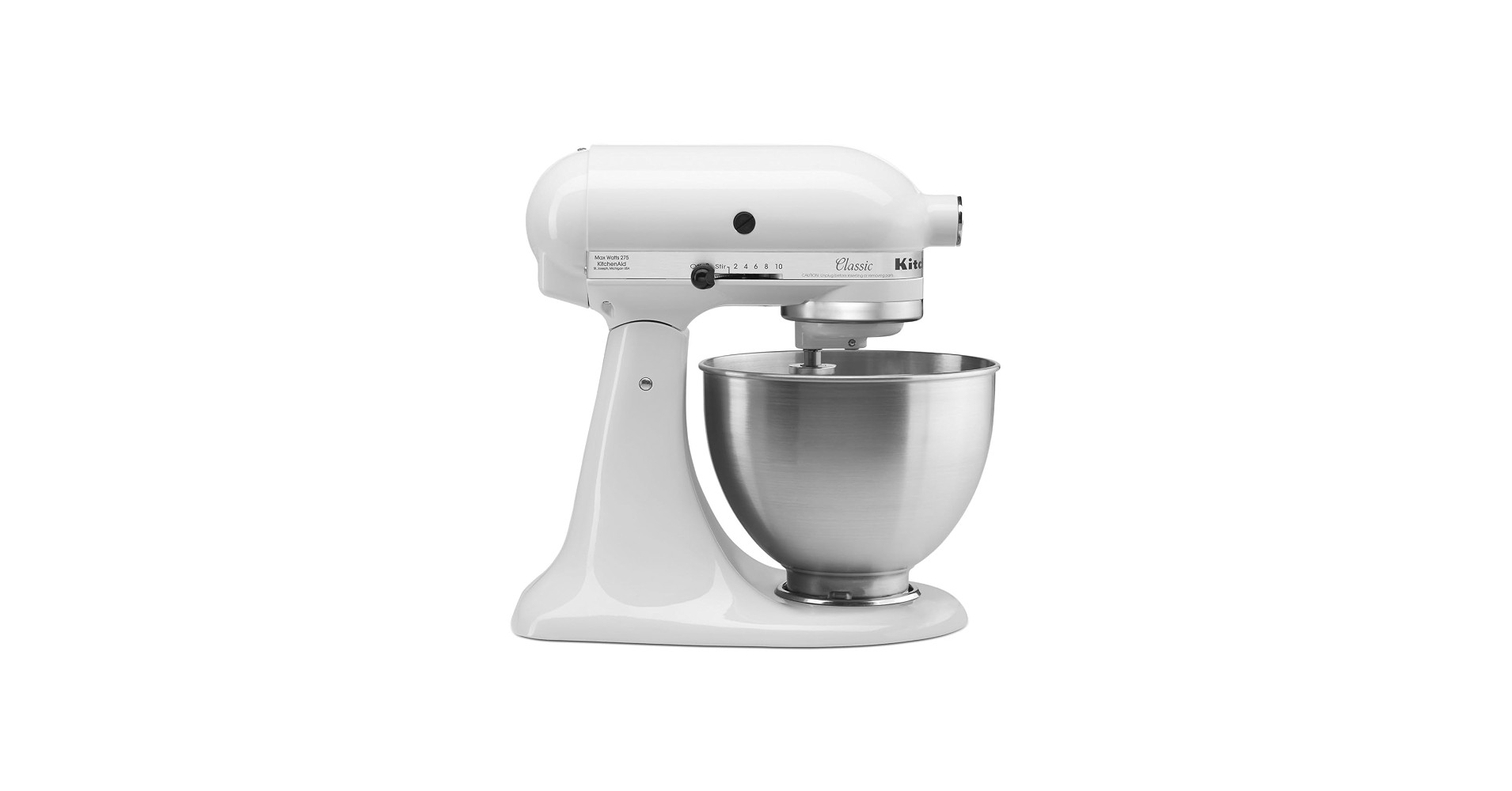 KitchenAid Classic Series 4.5 Quart Tilt-Head Stand Mixer product photo