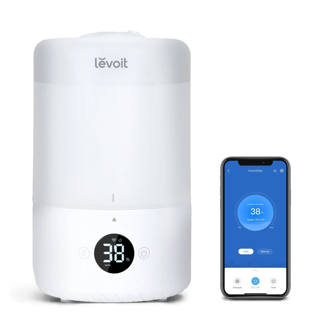 Levoit Dual 200S Smart Top-Fill Humidifier product photo
