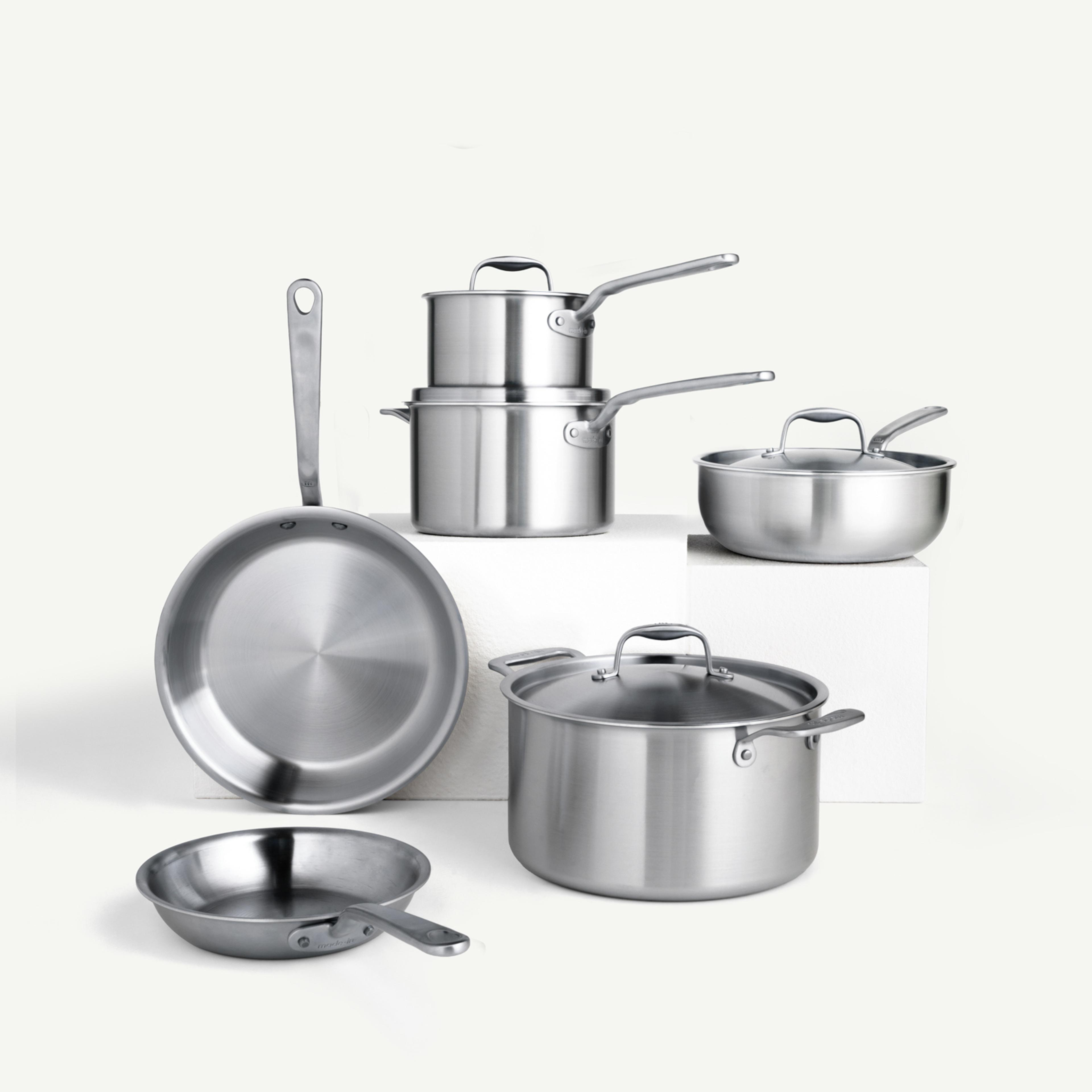 Made In Stainless Clad 10-Piece Set