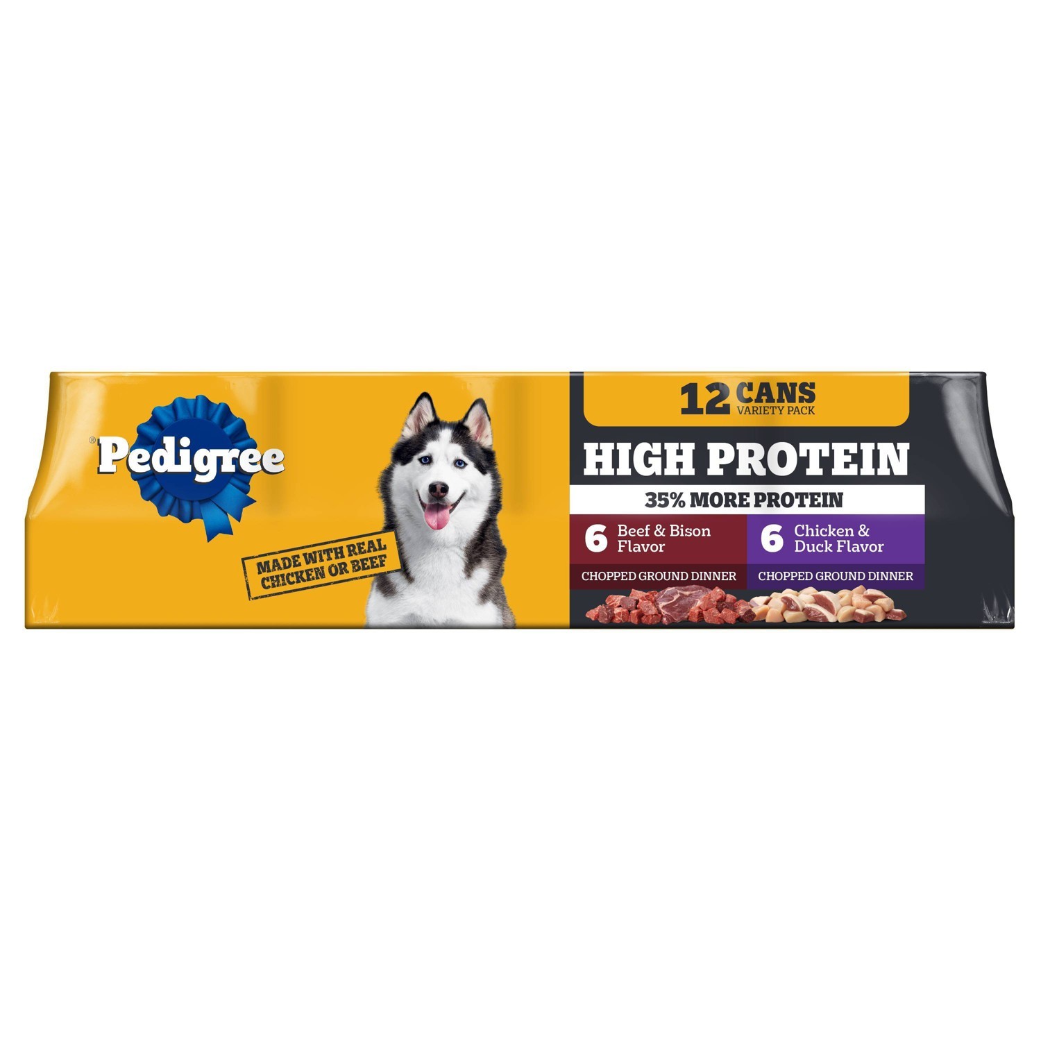 Pedigree High Protein Chopped Ground Dinner product photo