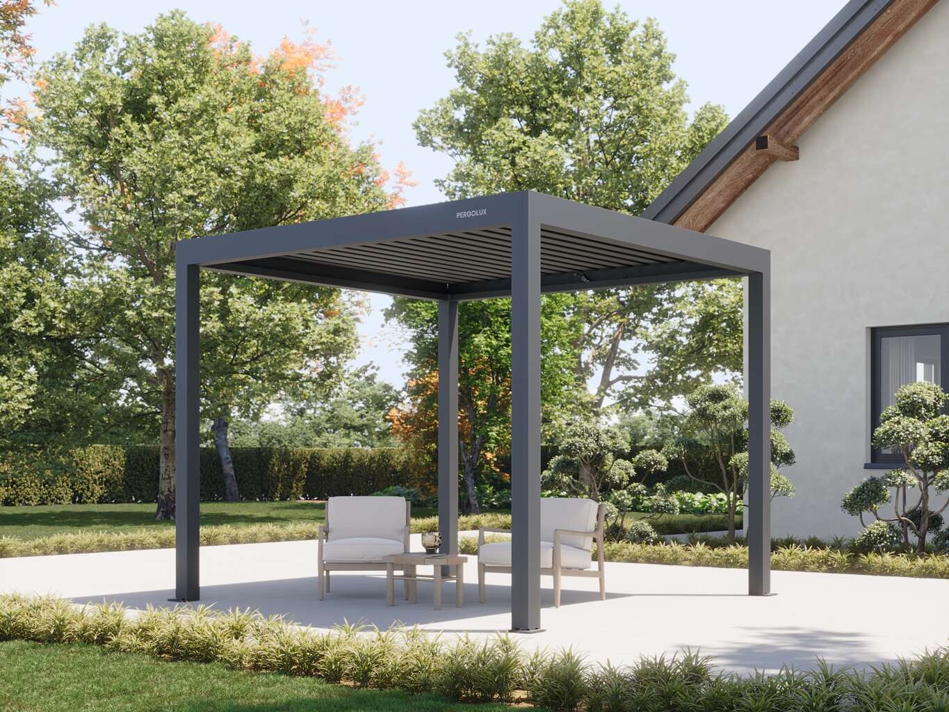 PERGOLUX Pergola 4 (Series 4, Manual Louvered)