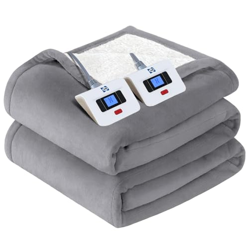 Sealy Electric Blanket Flannel & Sherpa foto del producto