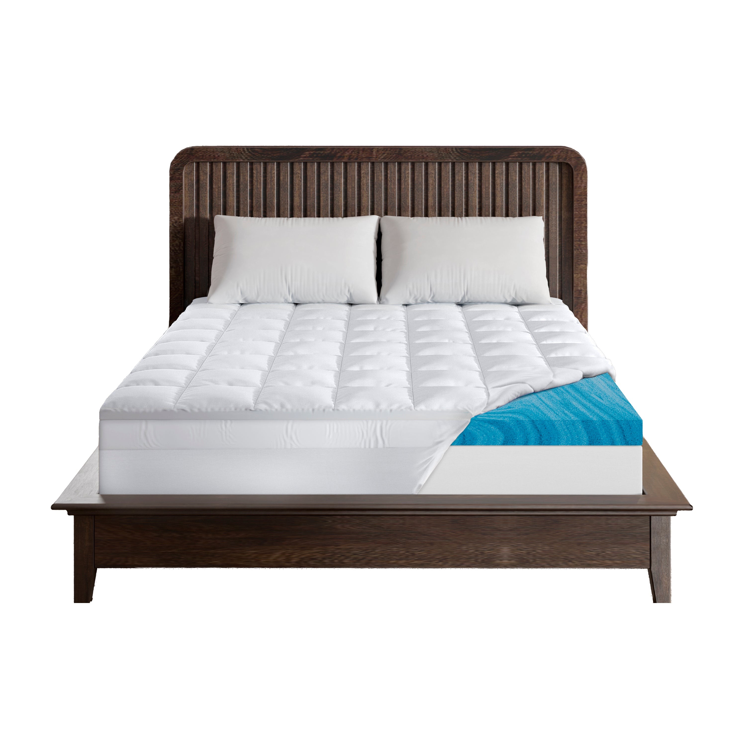 Sleep Innovations Dual Layer 4 Inch Mattress Topper foto del producto