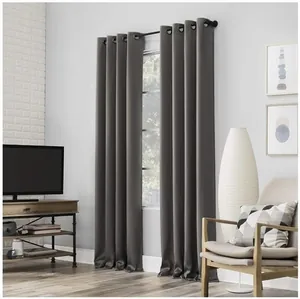 Sun Zero Nordic Theater Grade Extreme Blackout Curtain Panel Pair
