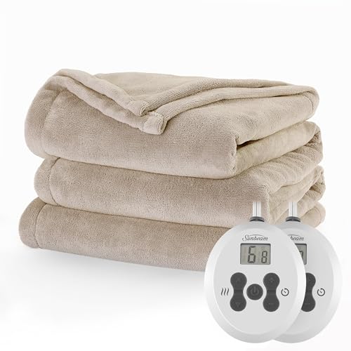 Sunbeam Royal Luxe Microplush Heated Blanket foto del producto
