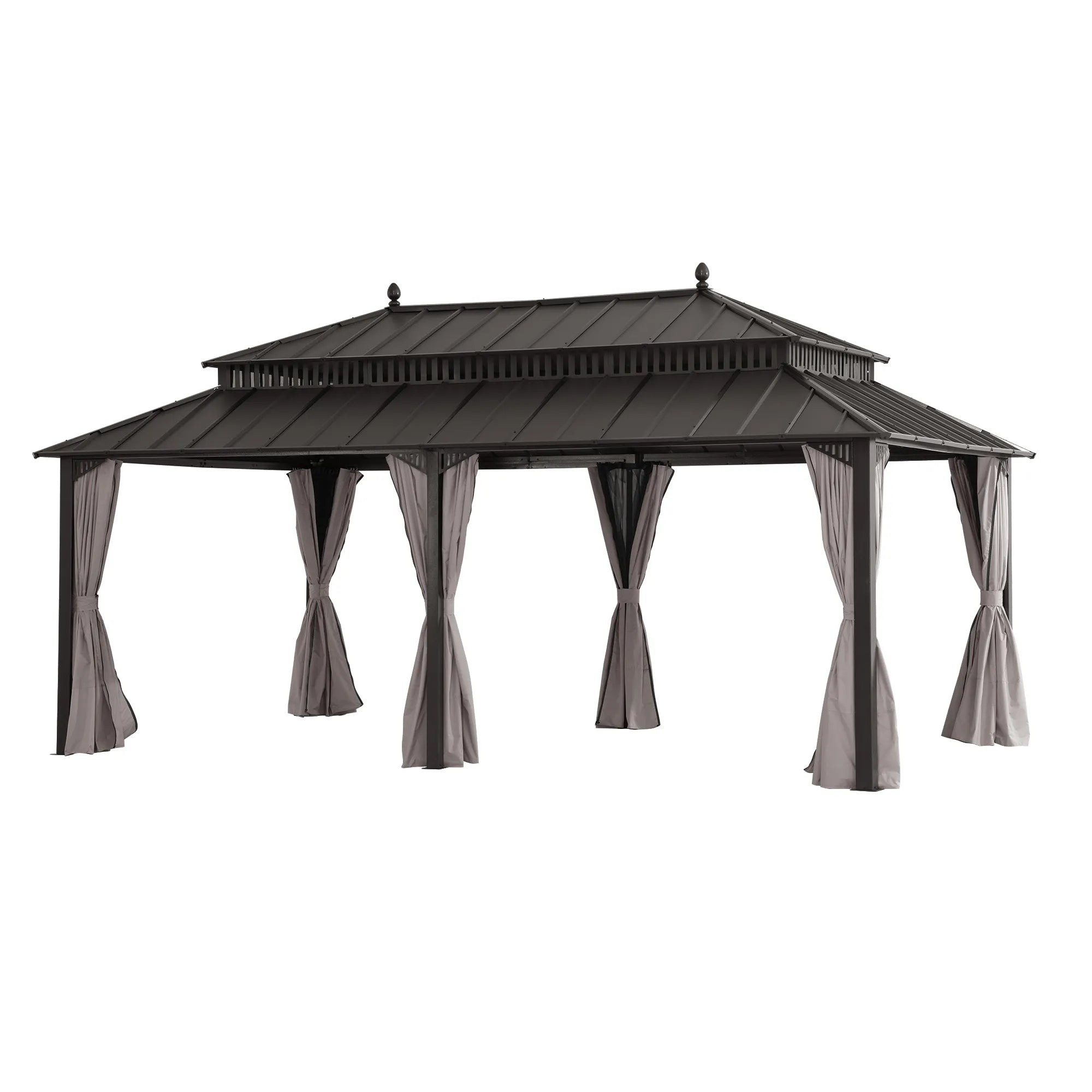 Sunjoy Kingston 12x20 Hardtop Gazebo foto del producto
