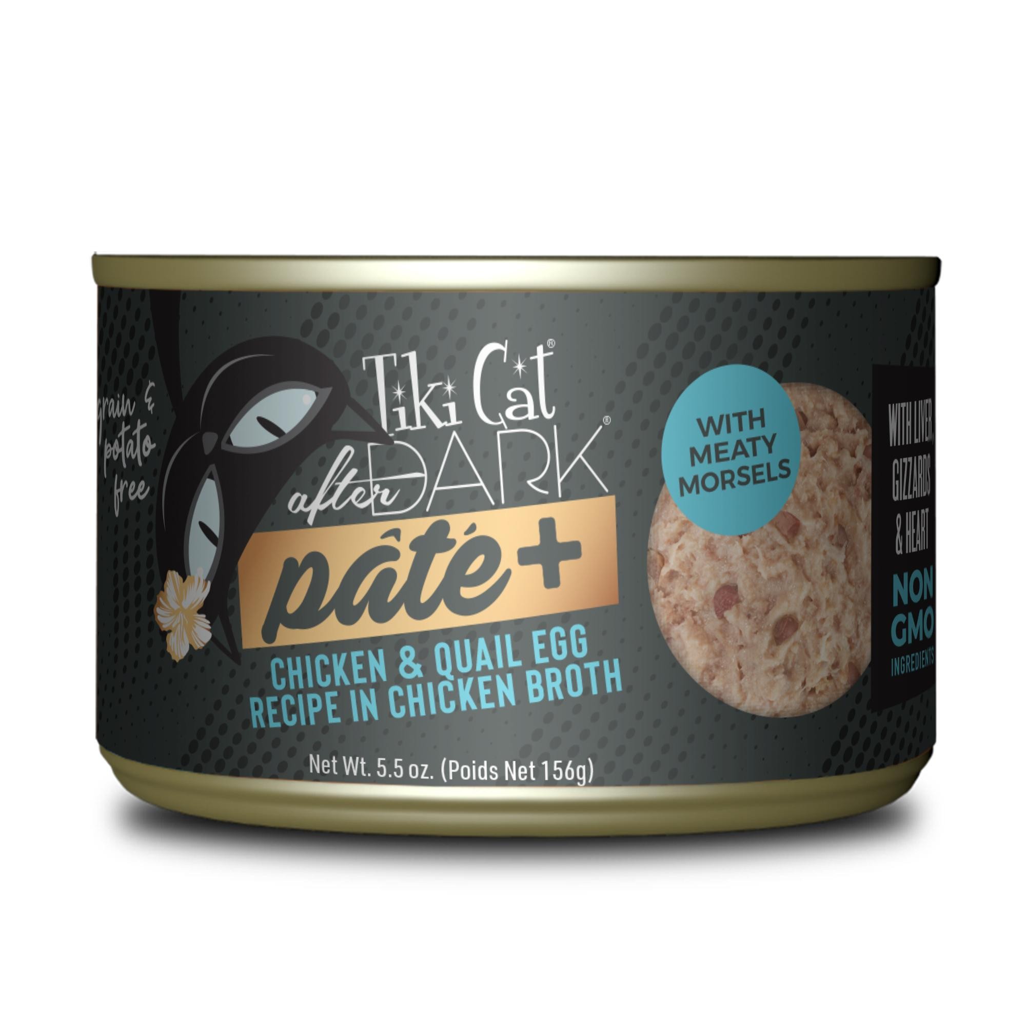 Tiki Cat After Dark Paté+ Chicken & Quail Egg product photo