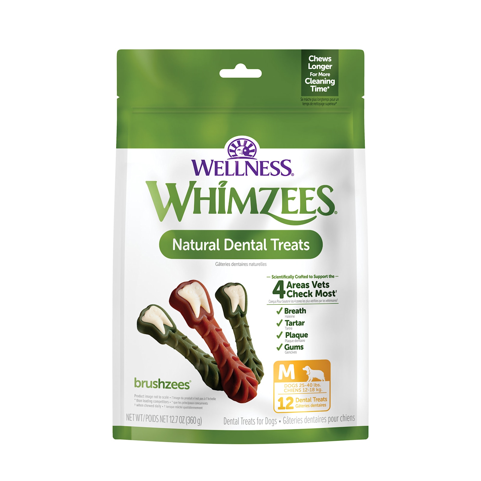 Brushzees Dental Chews — Medium foto del producto