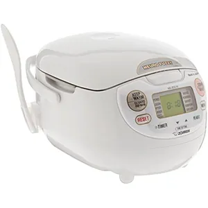 Zojirushi NS-ZCC10 Neuro Fuzzy Rice Cooker & Warmer (5.5-Cup)