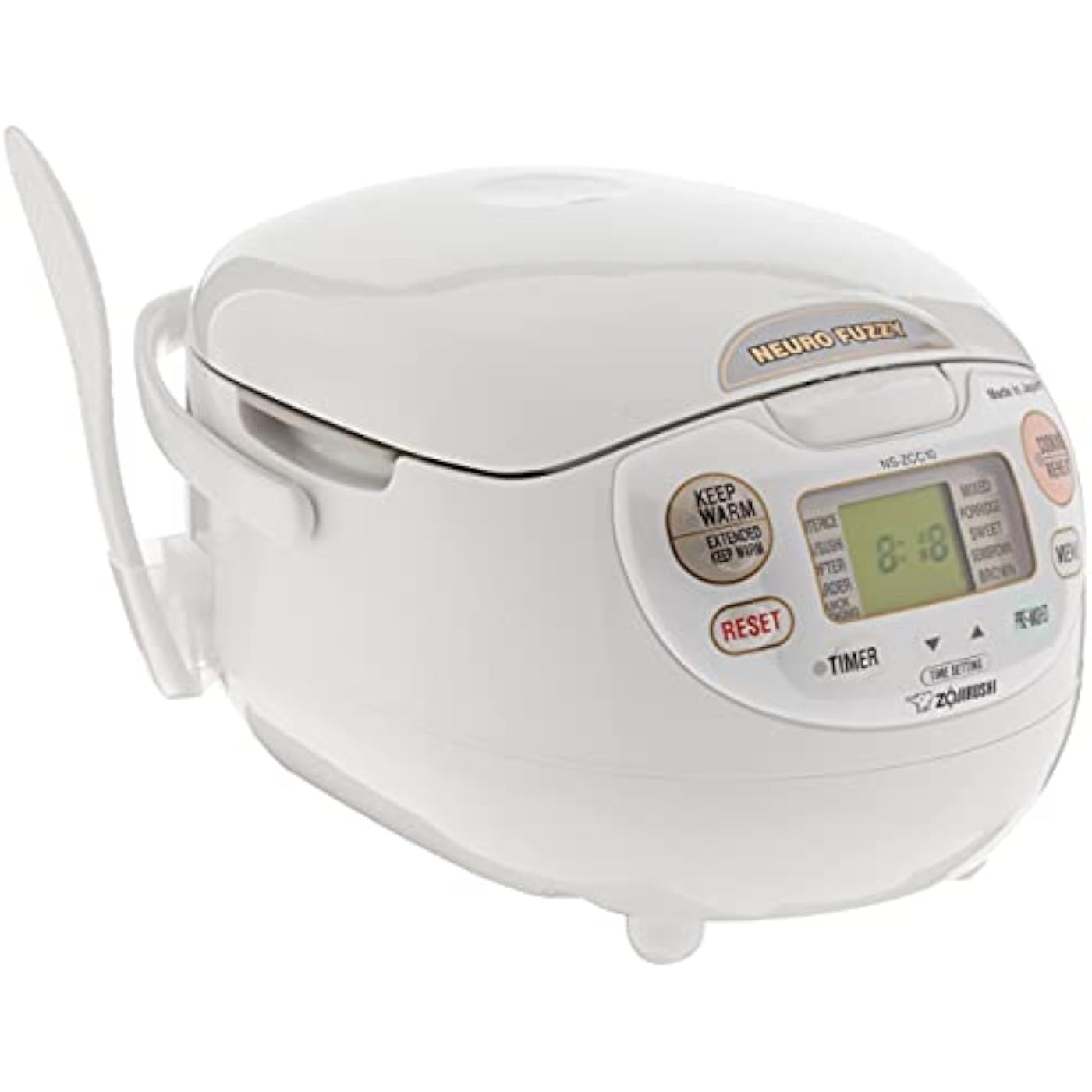 Zojirushi NS-ZCC10 Neuro Fuzzy Rice Cooker & Warmer (5.5-Cup) foto del producto