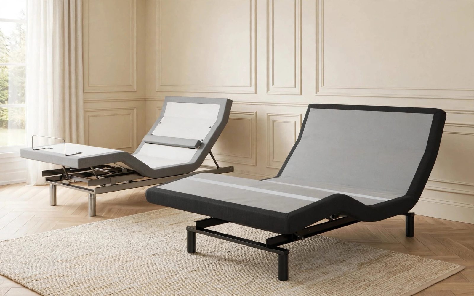 The Adjustable Beds winners together: the number one pick and the AmRank Top Pick