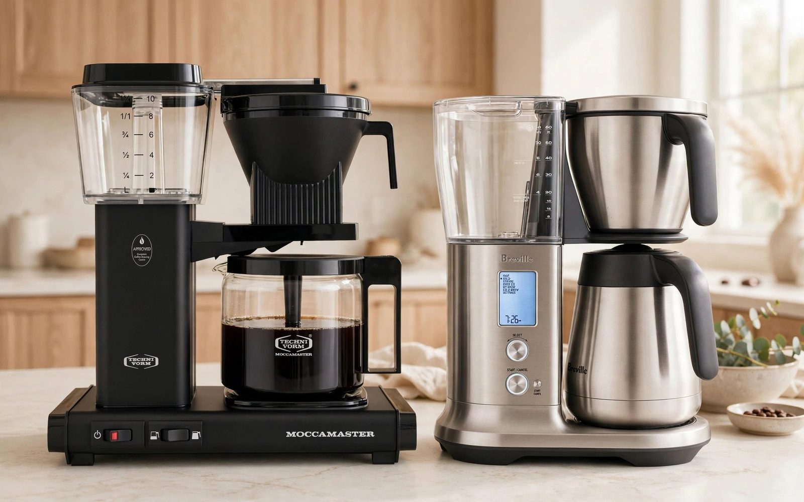 The Coffee Makers winners together: the number one pick and the AmRank Top Pick