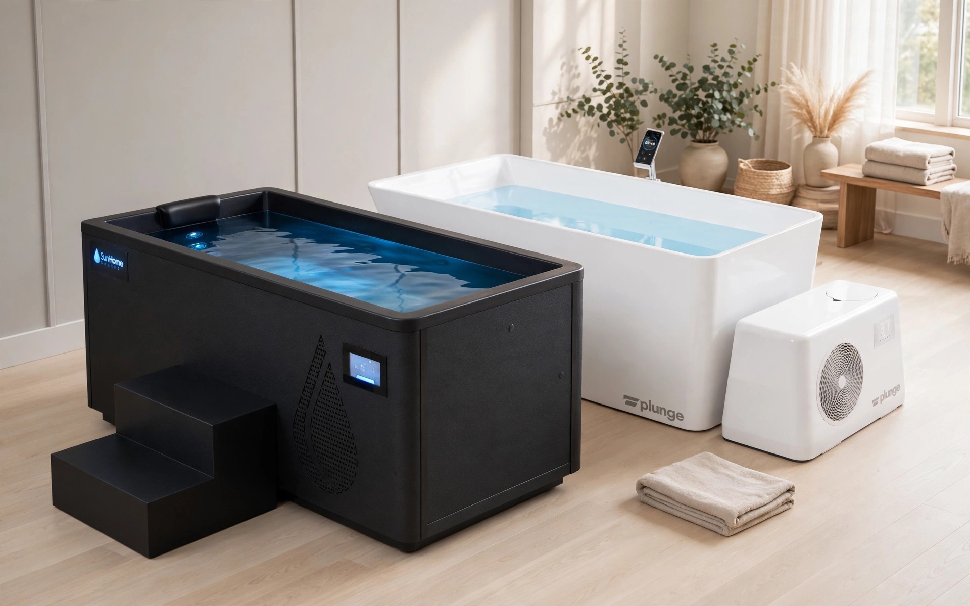 The Cold Plunge Tubs winners together: the number one pick and the ARI Top Pick
