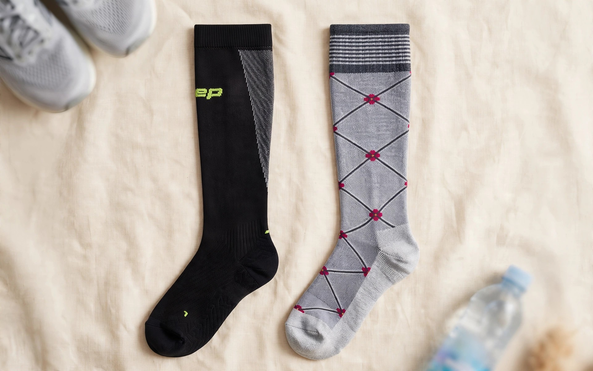 The Compression Socks winners together: the number one pick and the ARI Top Pick