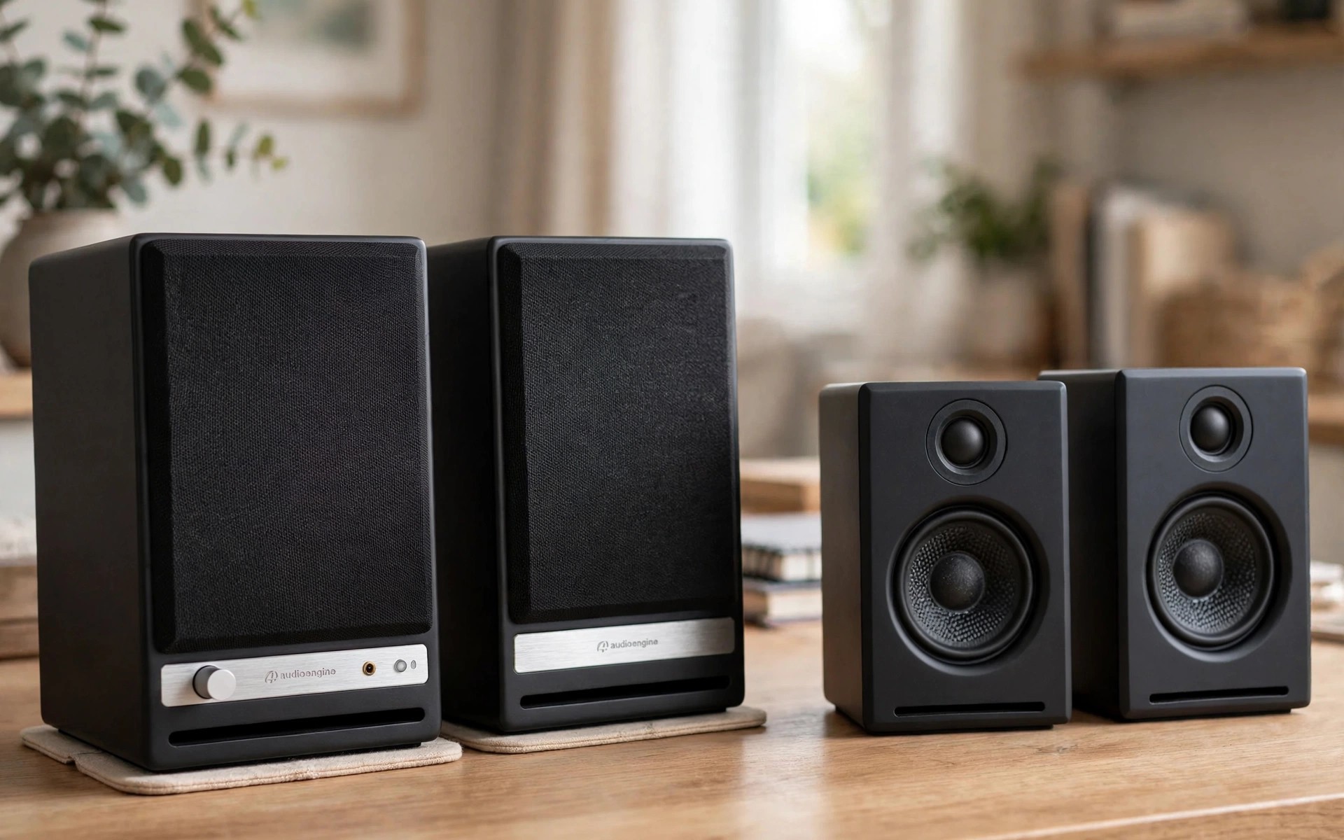 The Desktop Speakers winners together: the number one pick and the ARI Top Pick