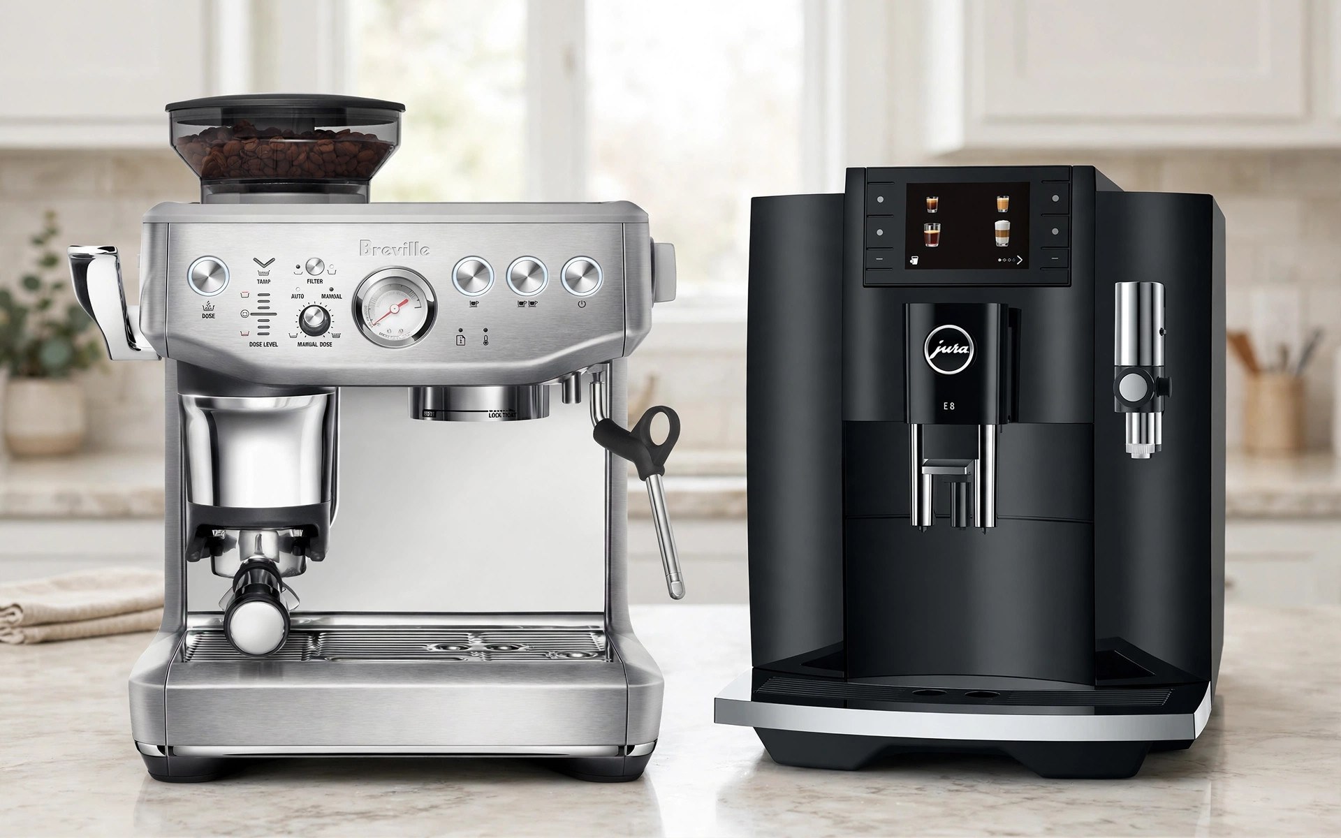 The Espresso Machines winners together: the number one pick and the ARI Top Pick