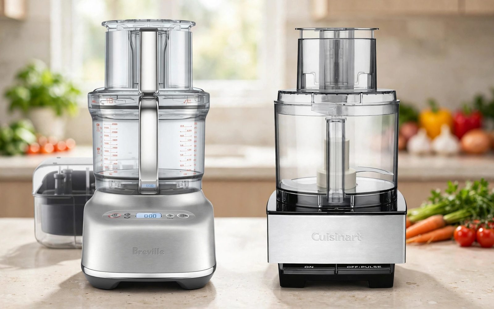 The Food Processors winners together: the number one pick and the AmRank Top Pick