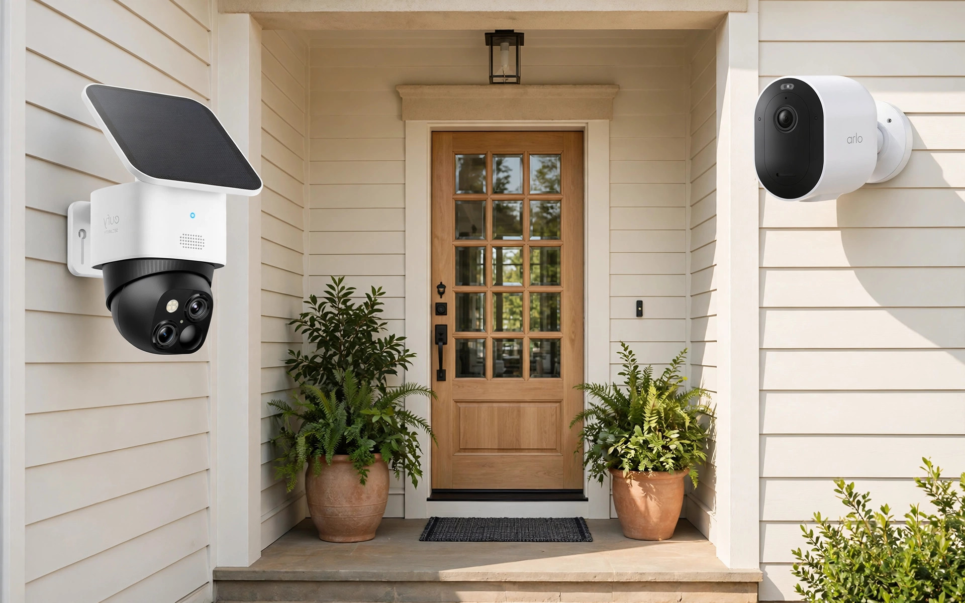 The Home Security Cameras winners together: the number one pick and the ARI Top Pick