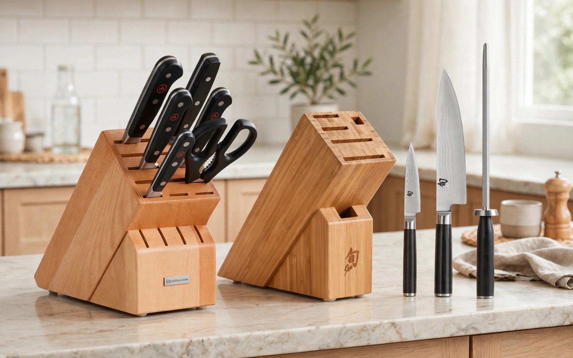 The Chef's Knives & Knife Sets winners together: the number one pick and the ARI Top Pick