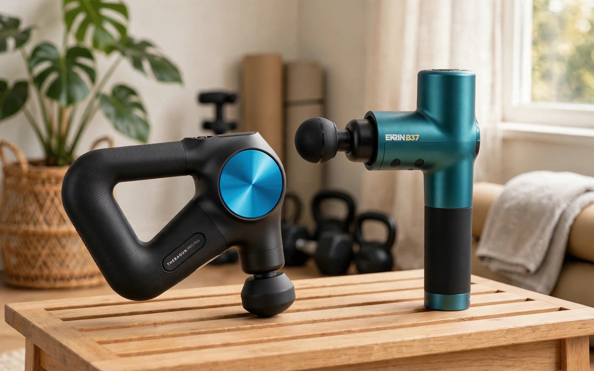 The Massage Guns winners together: the number one pick and the ARI Top Pick