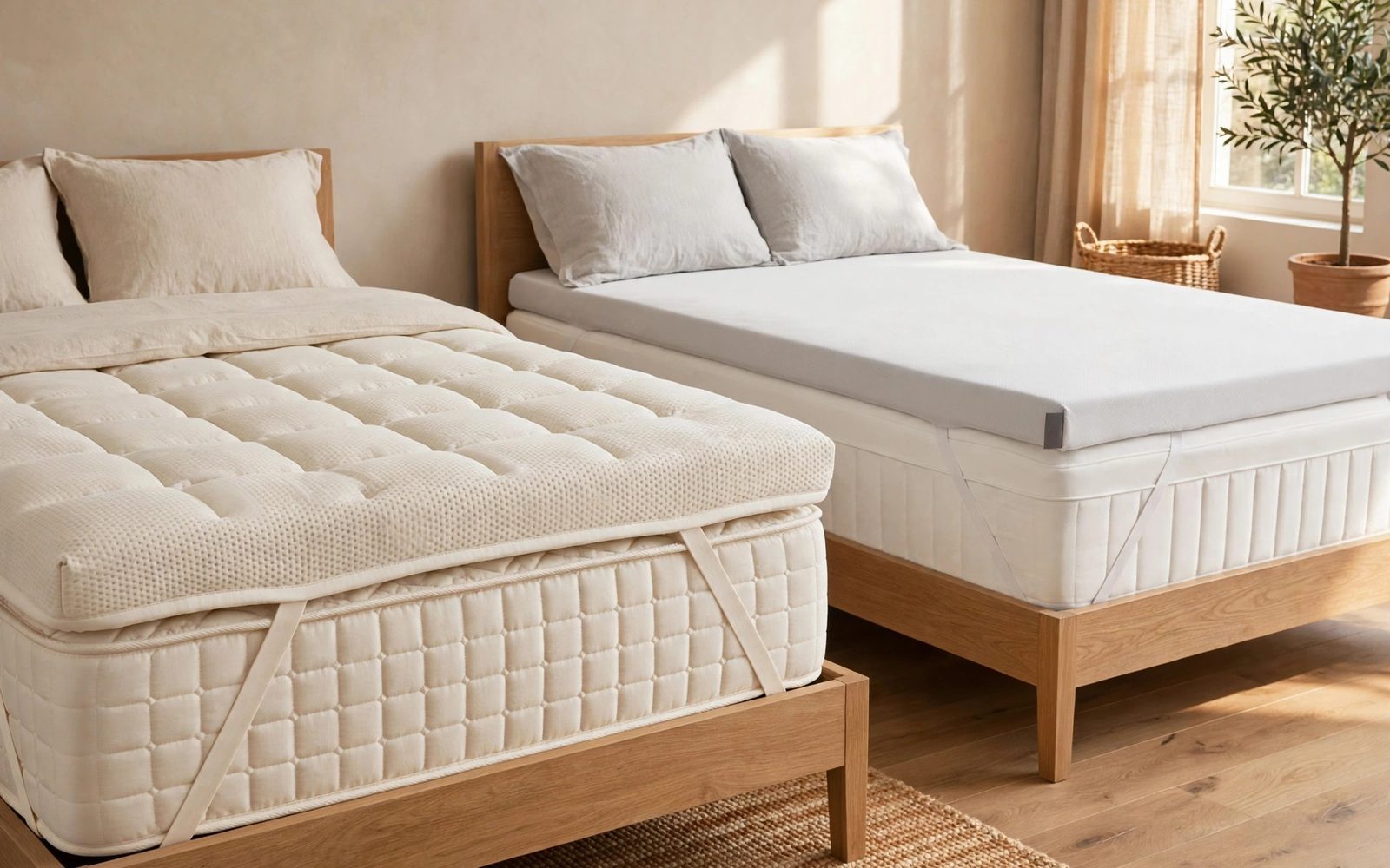 The Mattress Toppers winners together: the number one pick and the AmRank Top Pick