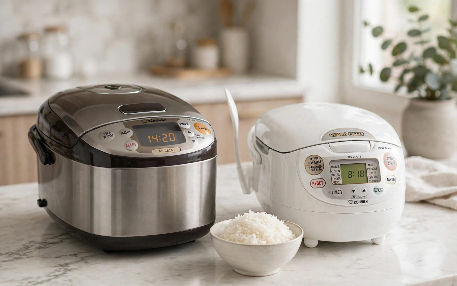 The Rice Cookers winners together: the number one pick and the AmRank Top Pick