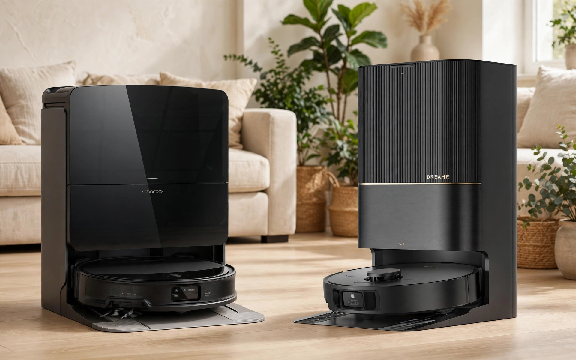 The Robot Vacuums winners together: the number one pick and the ARI Top Pick