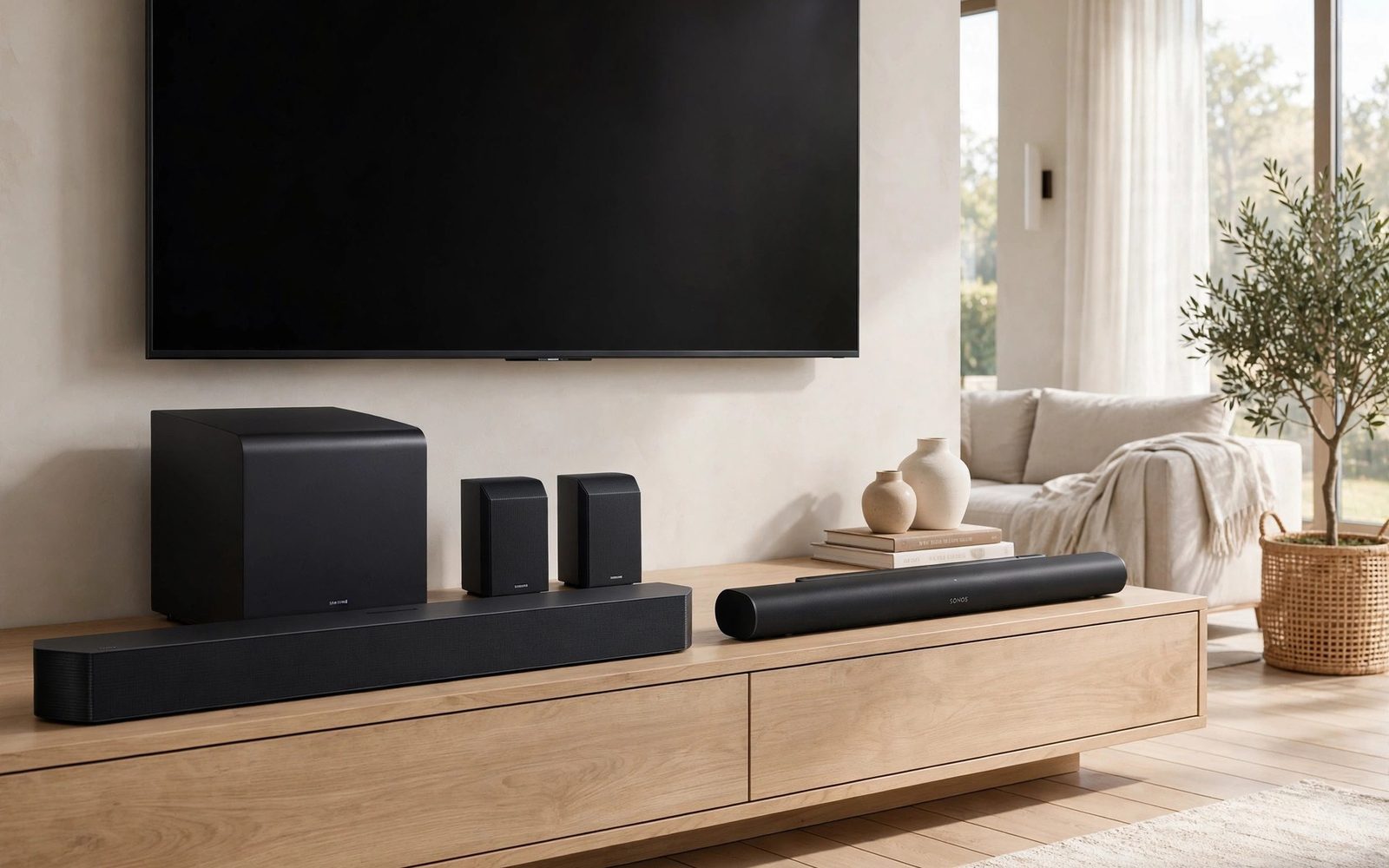 The Soundbars winners together: the number one pick and the AmRank Top Pick